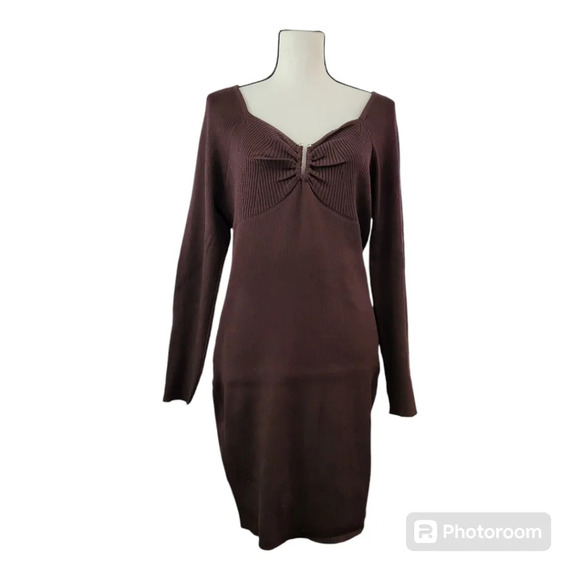 Madden NYC sweater dress Womens Size 3X New - Picture 1 of 8
